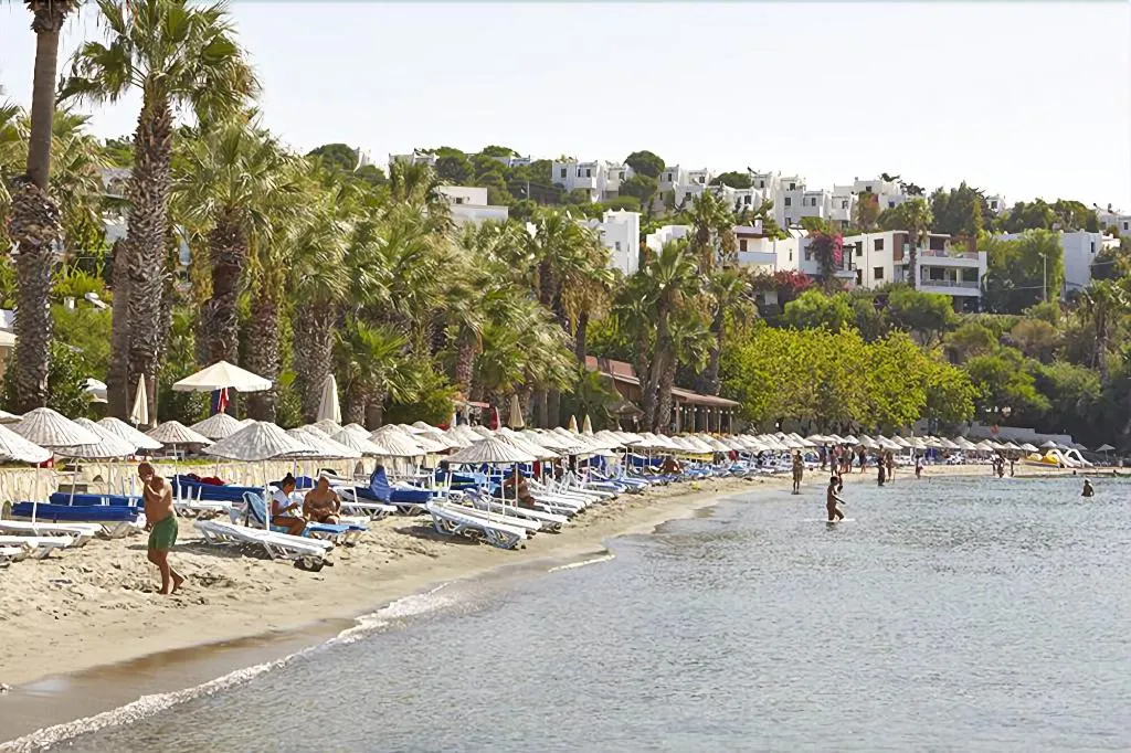 Beach, Meteor Beach Hotel, Bodrum