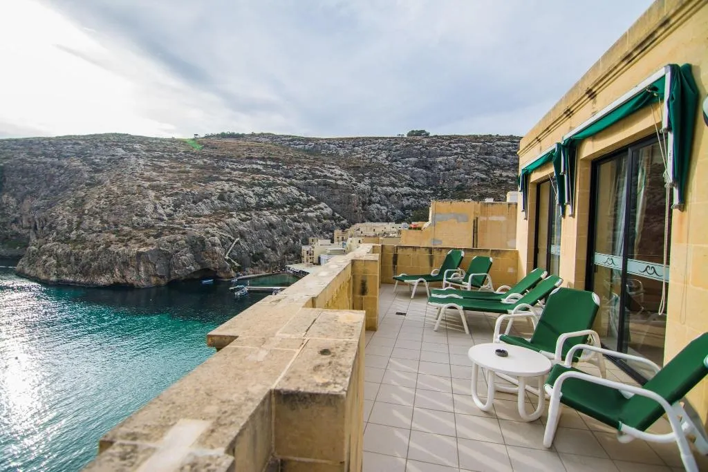 Terrace, San Andrea Hotel, Gozo