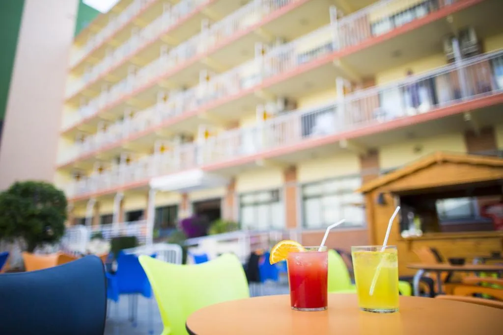 Terrace, Hotel Port Vista Oro, Costa Blanca