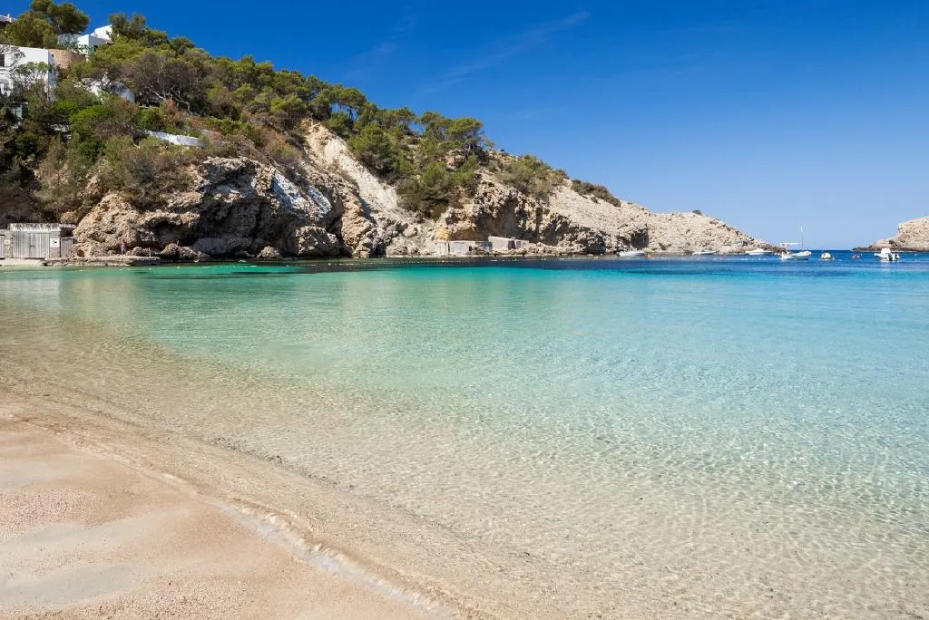 Beach, Puerto Cala Vadella, Ibiza