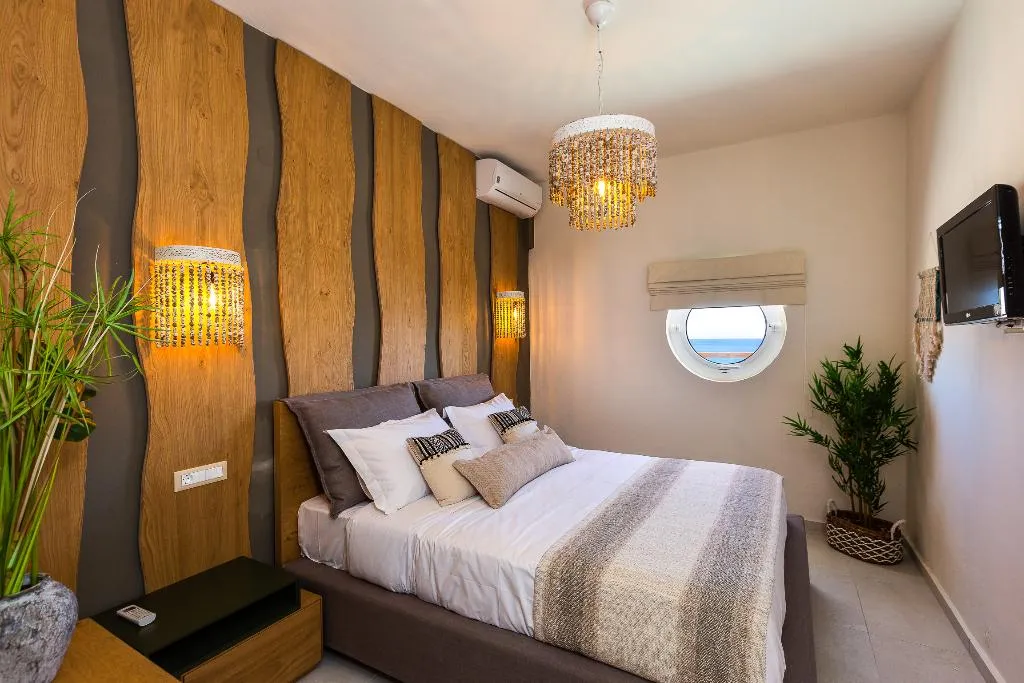 JUNIOR SUITE SEA VIEW Room, Nostos Beach Boutique Hotel, Crete