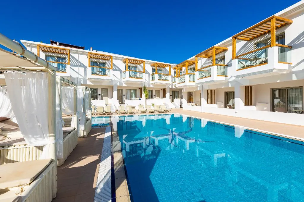 Pool, Nostos Beach Boutique Hotel, Crete