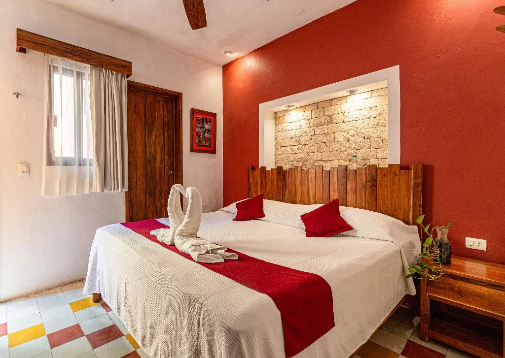 TWIN DELUXE ONE BED Room, Casa Hipil, Cancun Area