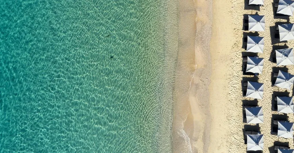 Beach, Royal Myconian - Leading Hotels of the World, Mykonos