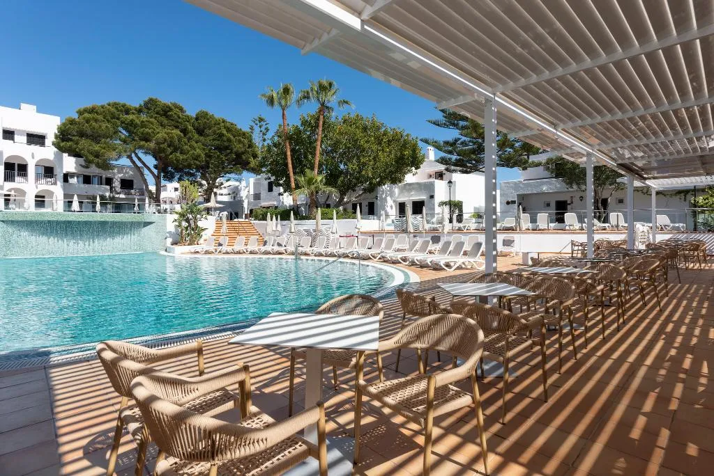 Terrace, Hotel Palia Dolce Farniente,, Majorca
