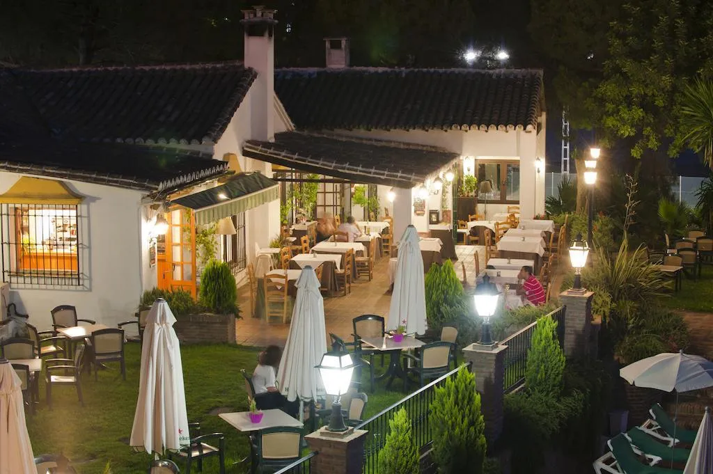 Terrace, Alhaurin Golf Hotel, Costa Del Sol