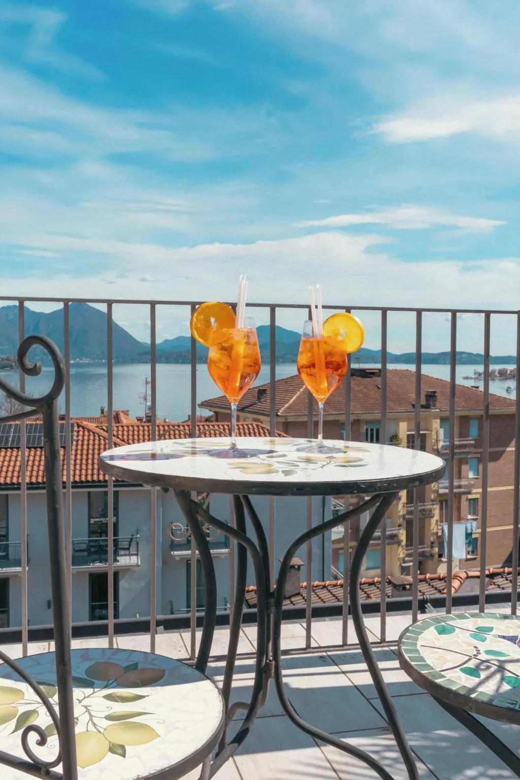 Terrace, Hotel Rosa, Milan