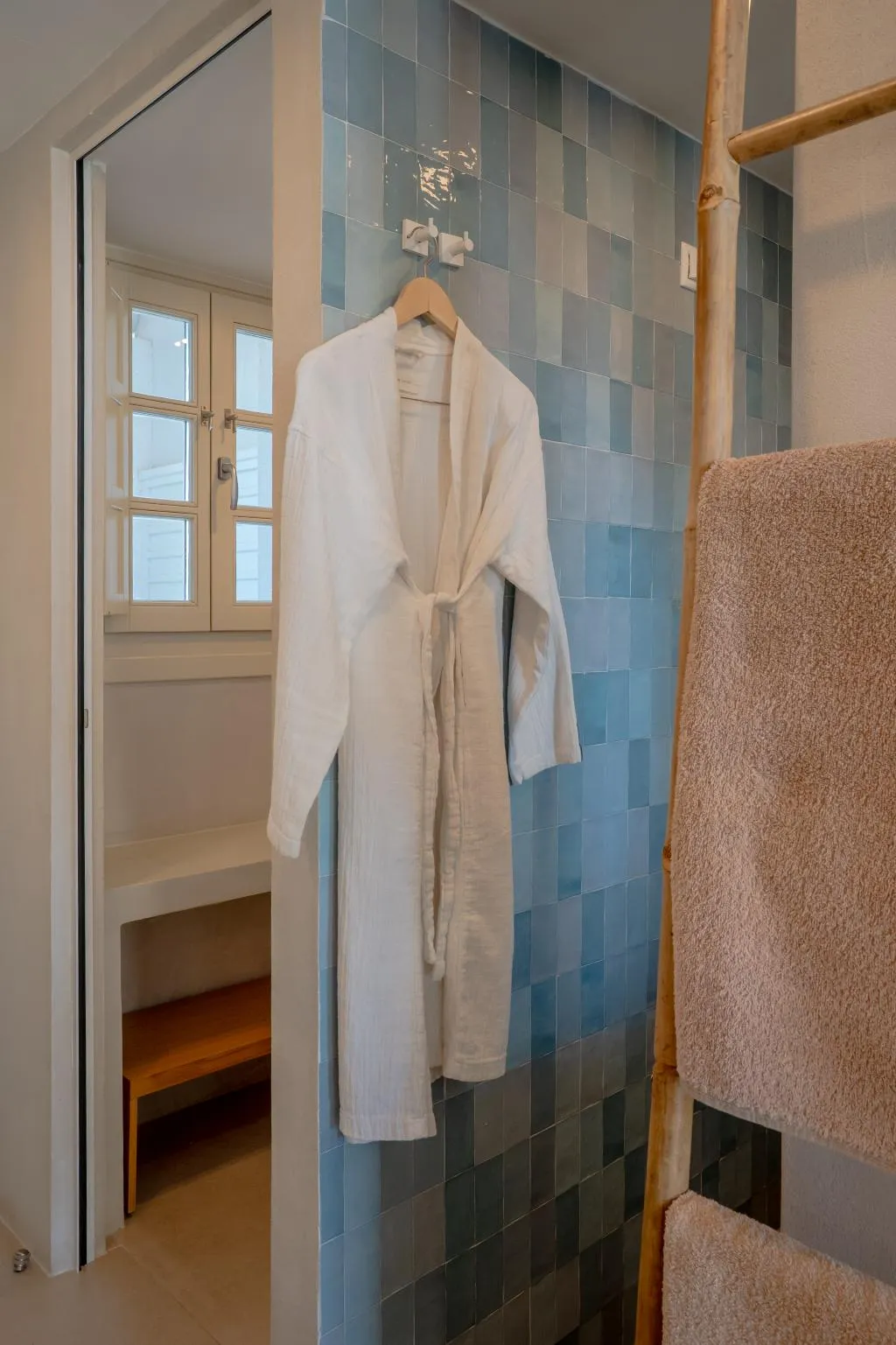 TRIPLE DELUXE SEA VIEW WITH BALCONY Room, Apeiron Blue Santorini - Apeiron Hotels, Santorini