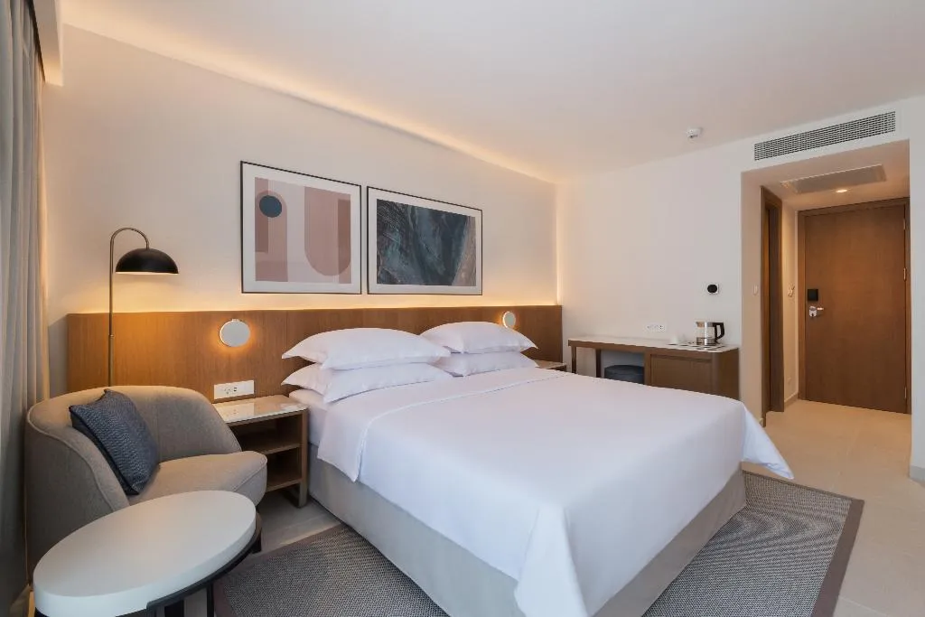 DOUBLE SINGLE USE SIDE SEA VIEW Room, Bluesun Hotel Elaphusa, Split