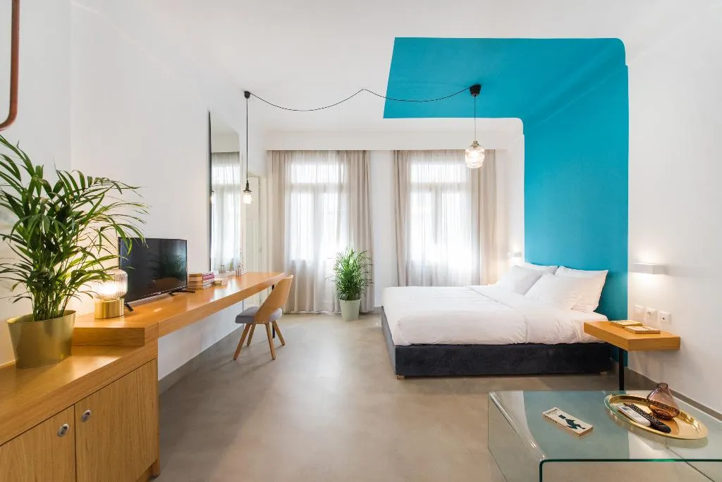 JUNIOR SUITE WITH BALCONY Room, MONK Monastiraki Suites, Athens
