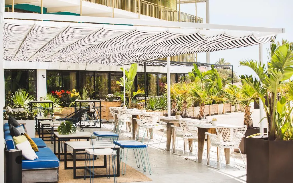 Terrace, Almirante Hotel, Costa Blanca