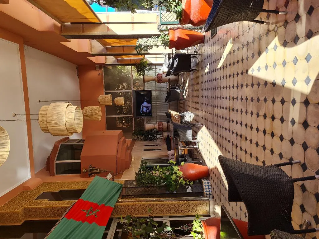 Terrace, Tachfine, Marrakech