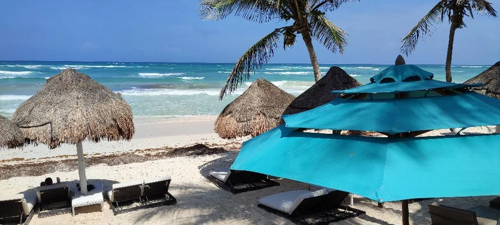 Beach, Villa Las Estrellas Tulum - located at party zone, Cancun Area