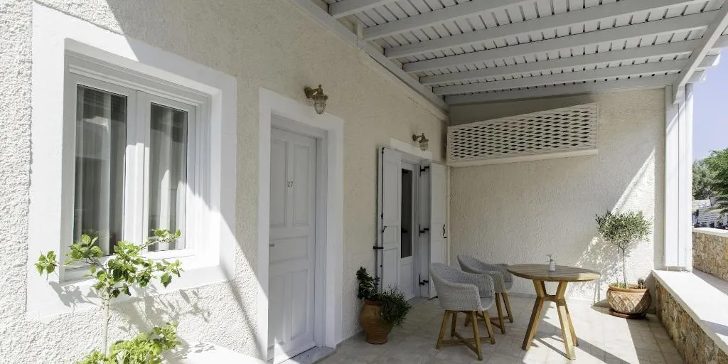 Room, Makris Beach Hotel, Santorini