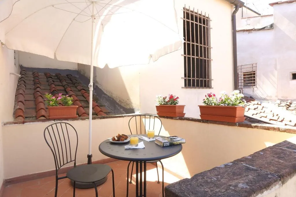 Terrace, Hotel Bavaria, Florence