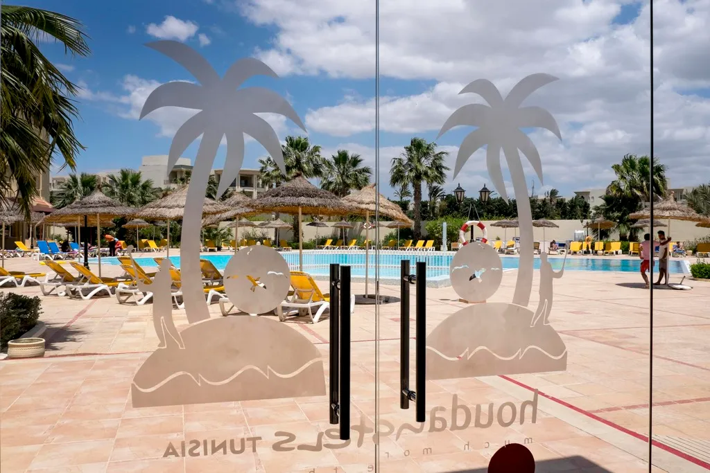 Terrace, Houda Yasmine Marina & Spa, Tunisia