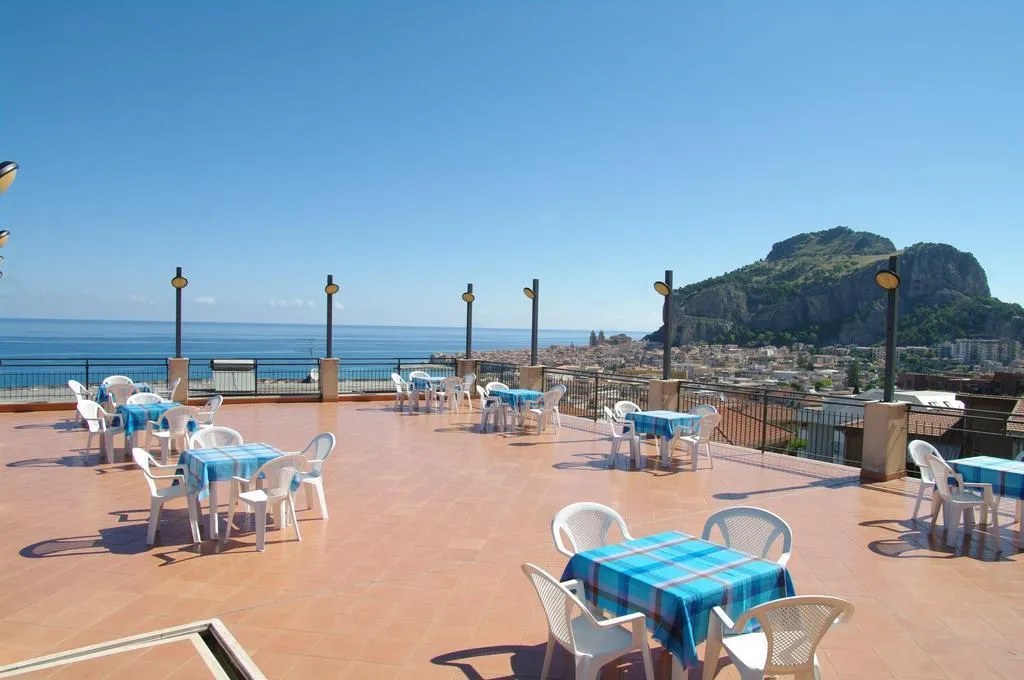 Terrace, Villa Belvedere, Palermo