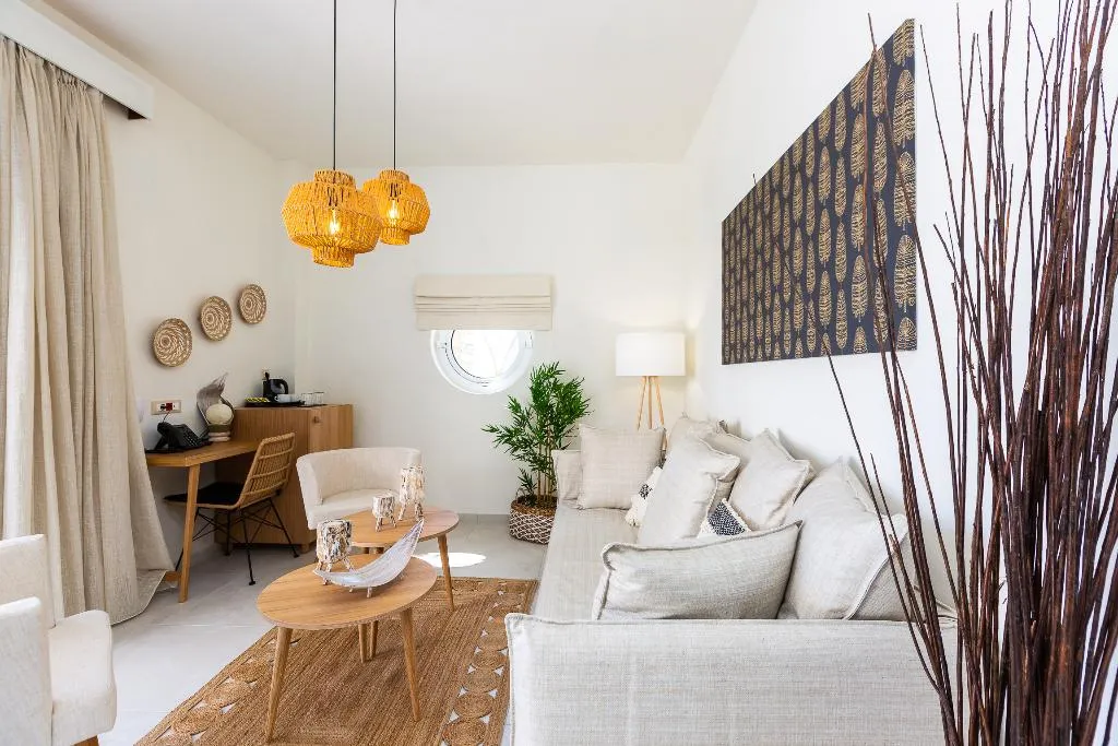 Double or Twin SUPERIOR SIDE SEA VIEW Room, Nostos Beach Boutique Hotel, Crete