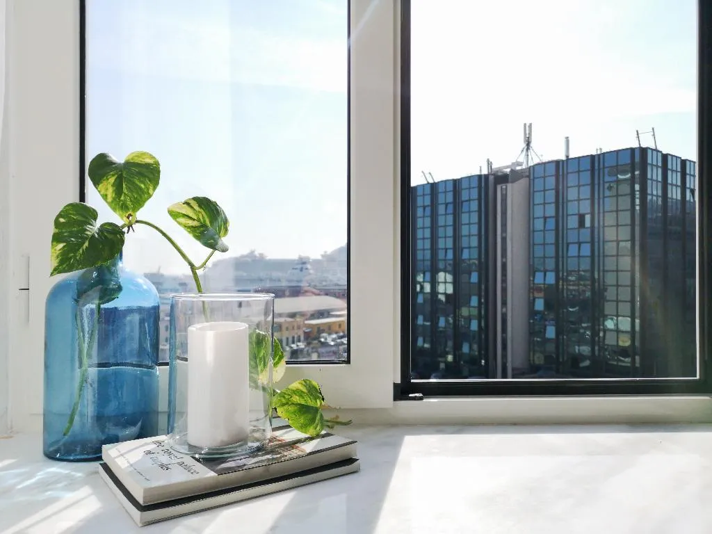 DOUBLE CLASSIC SEA VIEW Room, BandB Civico 13, Naples