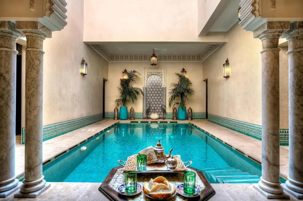 General view, Riad Kniza, Marrakech