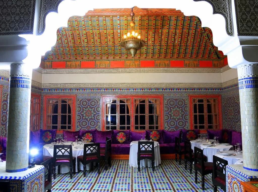 Restaurant, Rose Aqua Park Hotel, Marrakech