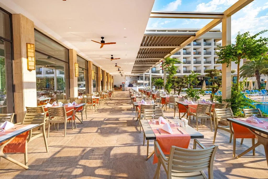 Restaurant, Ozkaymak Kemer Marina Hotel, Antalya