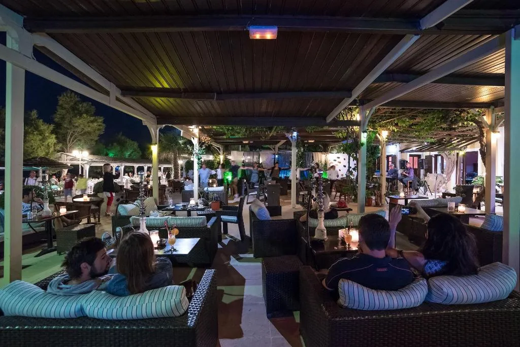 Restaurant, Nostos Beach, Santorini