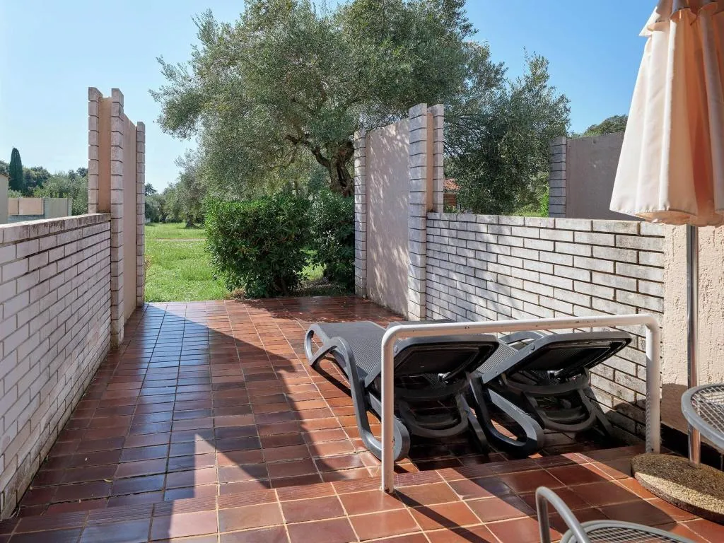Terrace, Naturist Park Koversada Villas, Vrsar, Istria