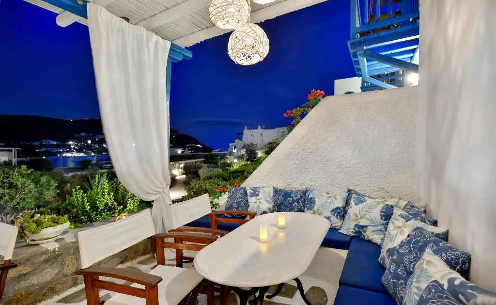 Terrace, Erato, Mykonos