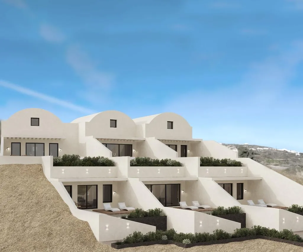 General view, Pnoe Luxury Suites, Santorini