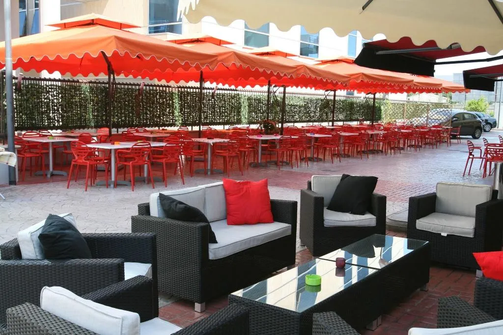 Terrace, Rama Palace, Naples