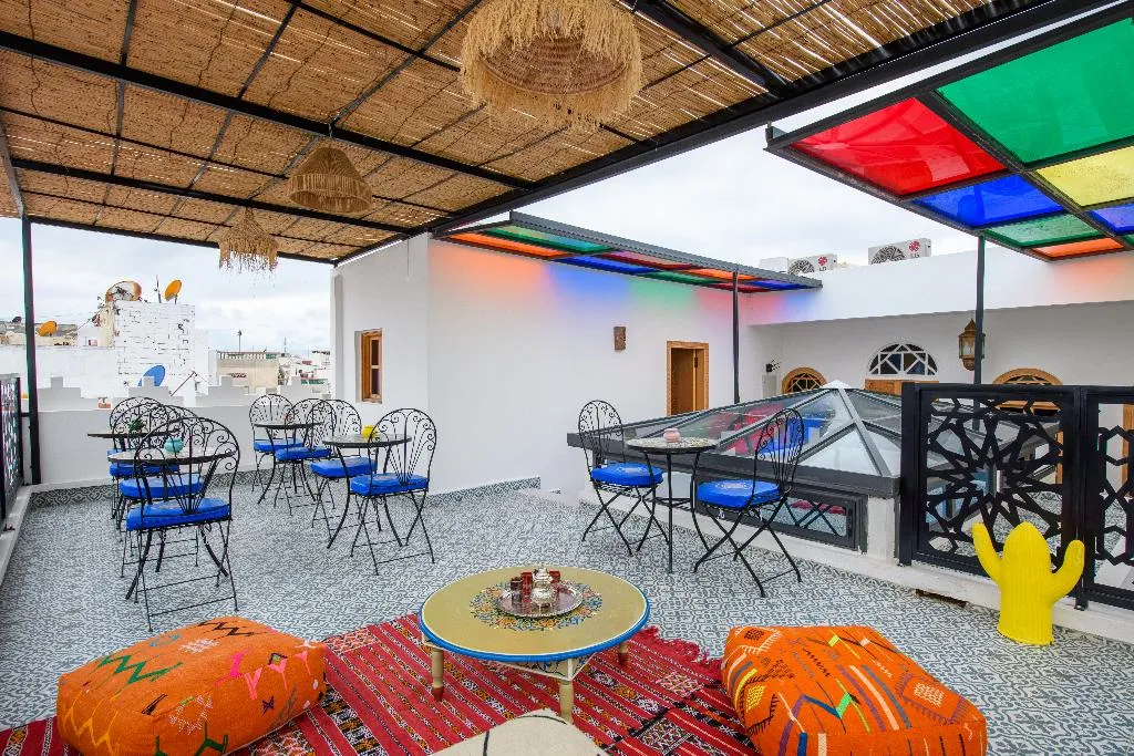 Terrace, Dar Al Jeld Luxurious Riad Center Rabat, Rabat