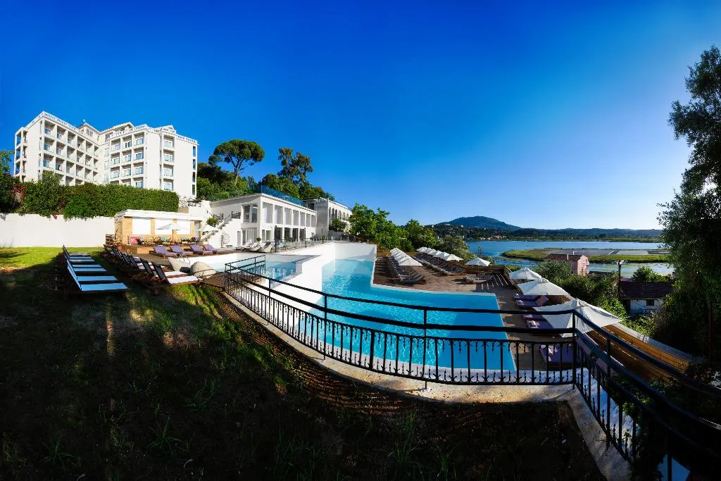 Pool, The Royal Grand Hotel, Corfu