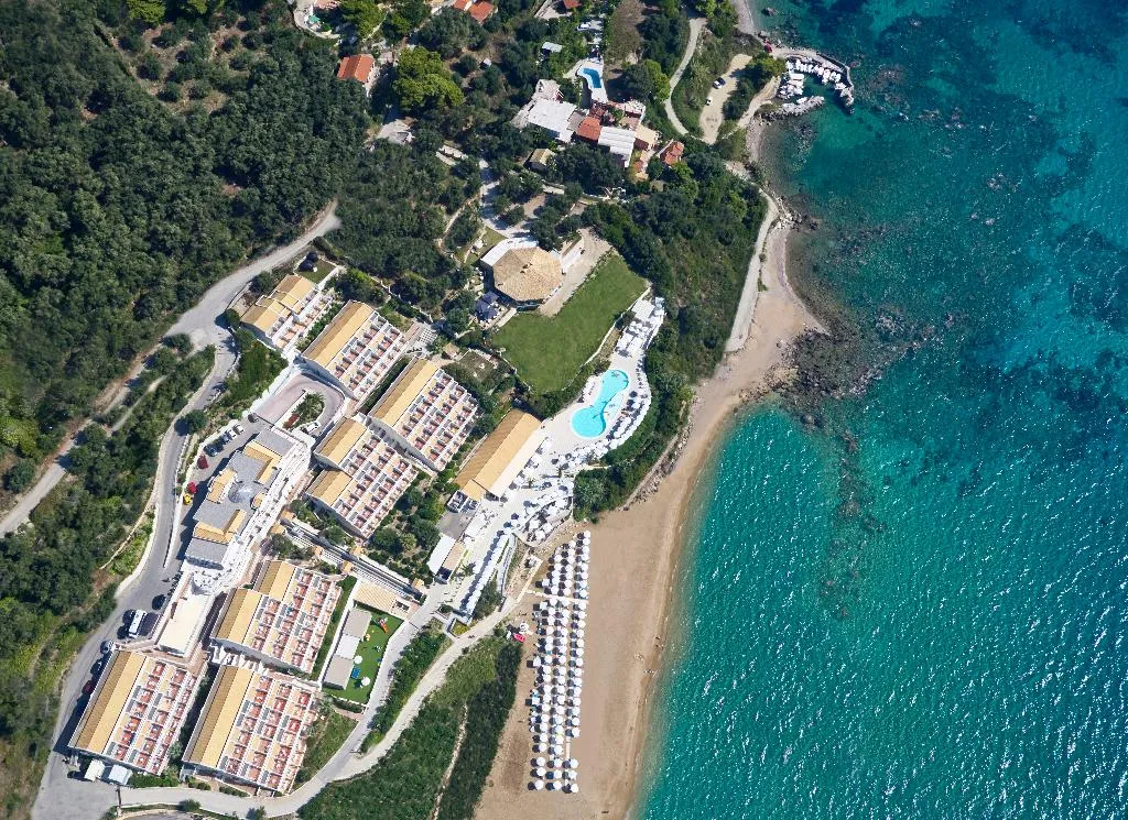 General view, Pelekas Monastery, Corfu
