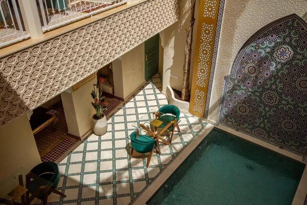 General view, Riad Jalina, Marrakech