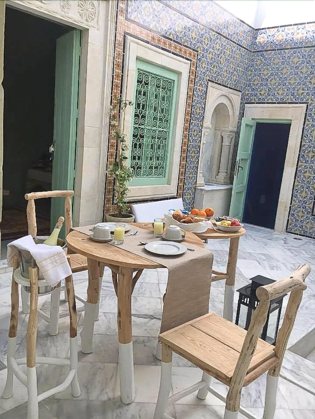 Restaurant, Dar Antonia, Tunisia