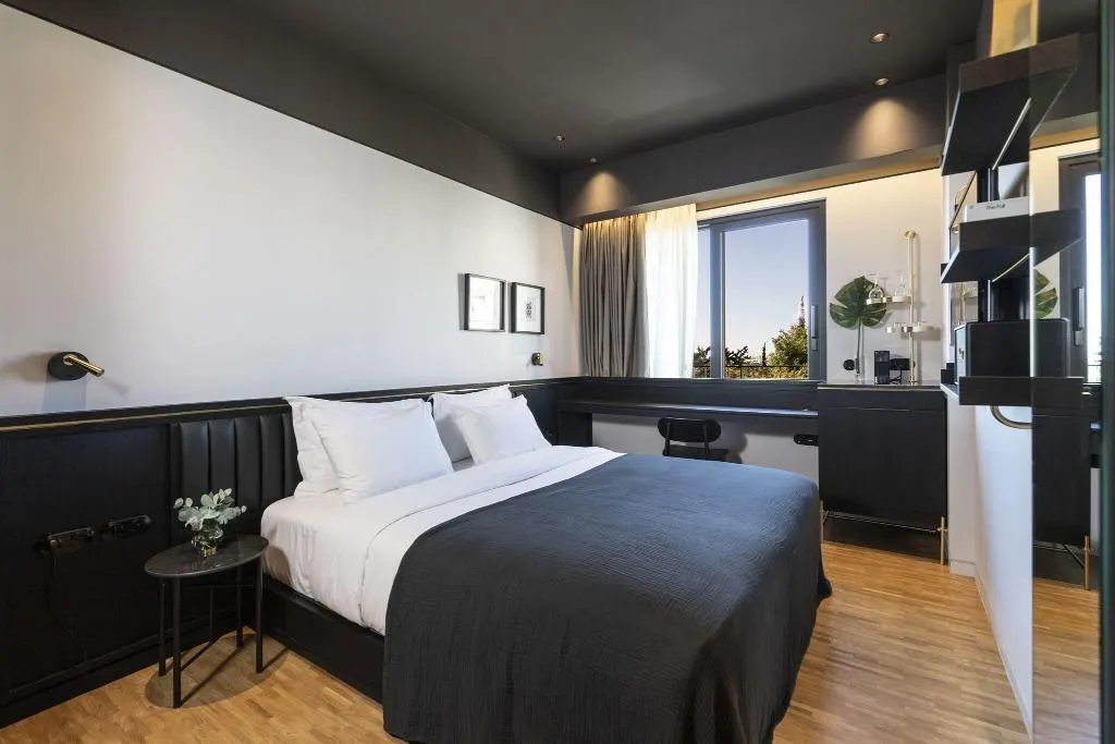 DOUBLE QUEEN SIZE BED Room, The Modernist Athens, Athens