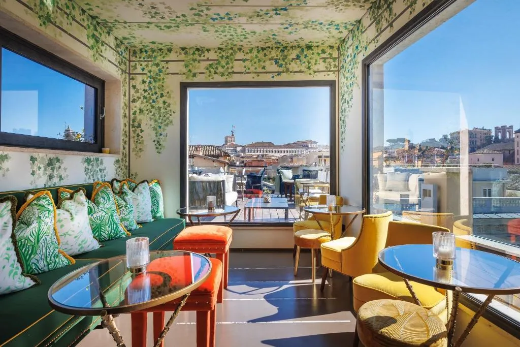 Bar, Singer Palace Hotel, Rome