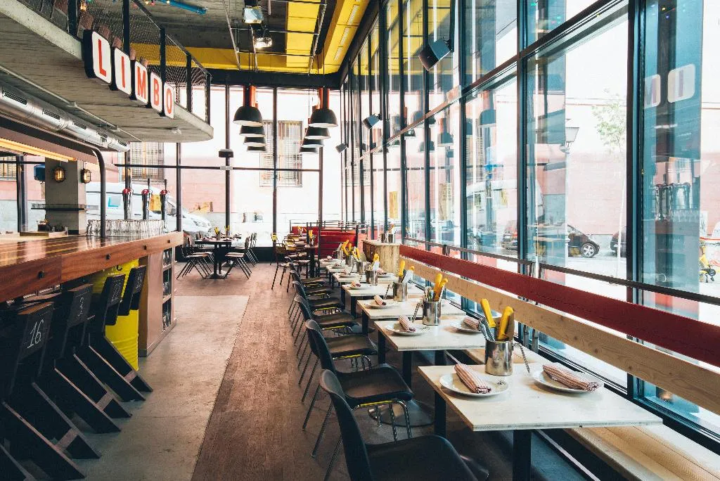 Restaurant, Bastardo Hostel, Madrid