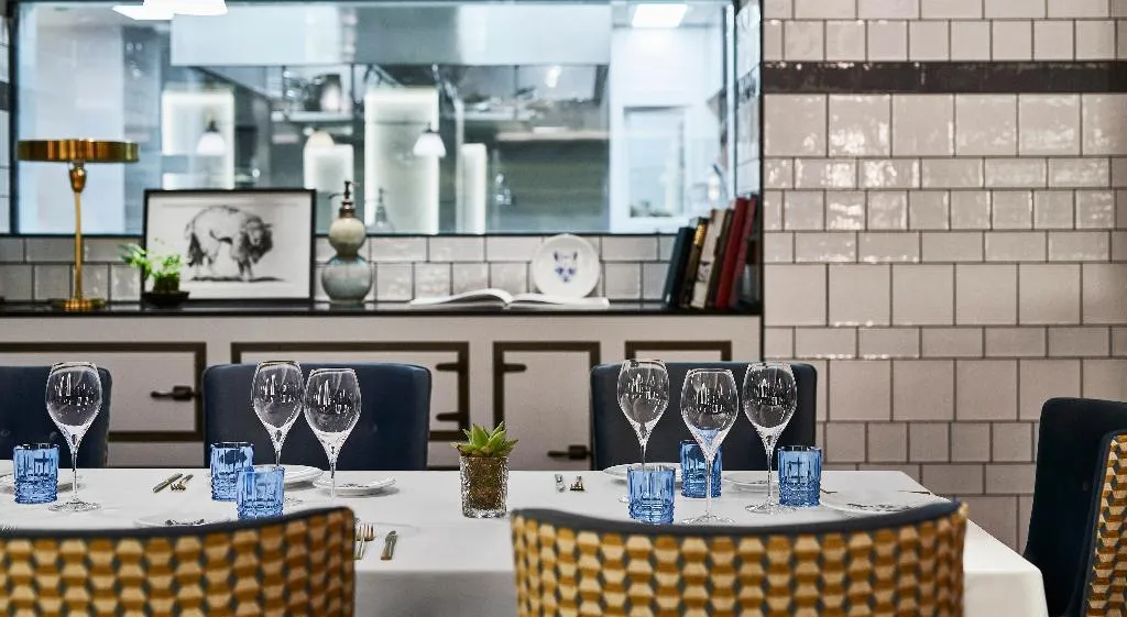 Restaurant, Gran Hotel Ingles, Madrid