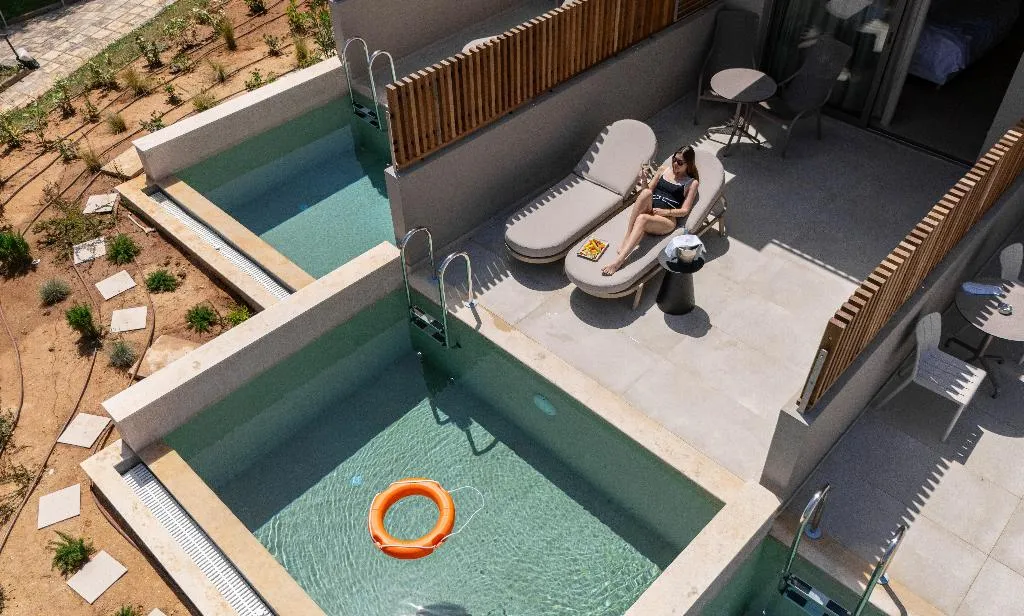 JUNIOR SUITE WITH PRIVATE POOL Room, Iolida Corfu Resort & Spa, Corfu