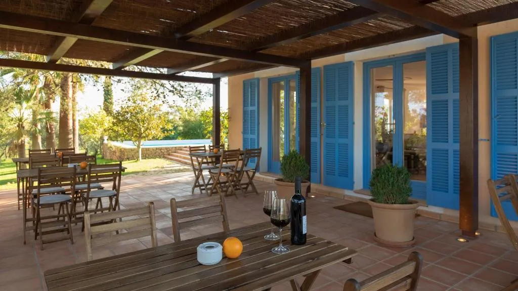 Terrace, Finca Son Miranda, Majorca