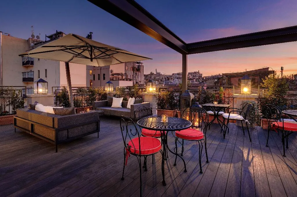 Terrace, Dharma Boutique Hotel & Spa, Rome