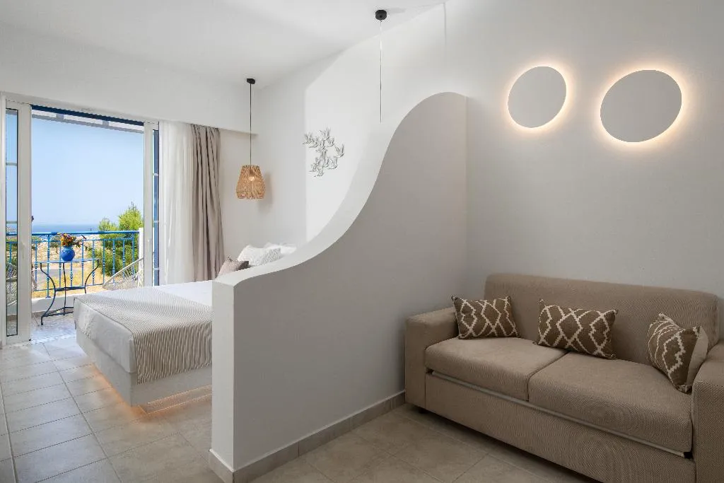 DOUBLE SUPERIOR Room, Lindian Myth Sea View Studios, Rhodes