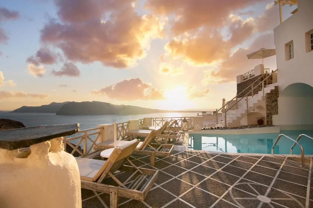 Pool, Oia Mare Villas, Santorini