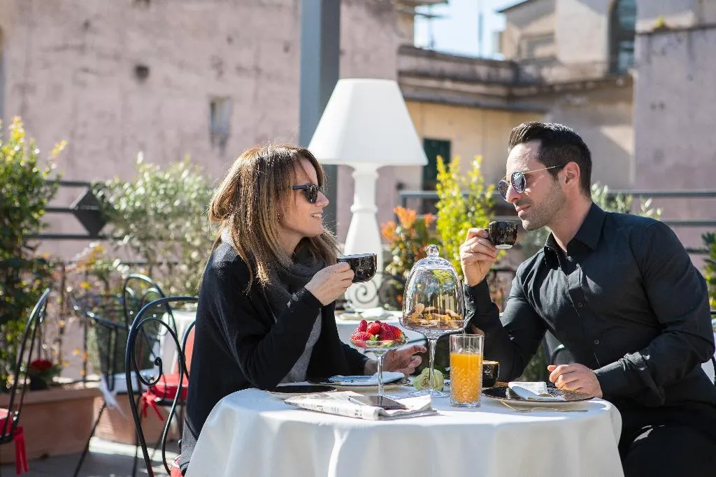 Terrace, Dharma Boutique Hotel & Spa, Rome