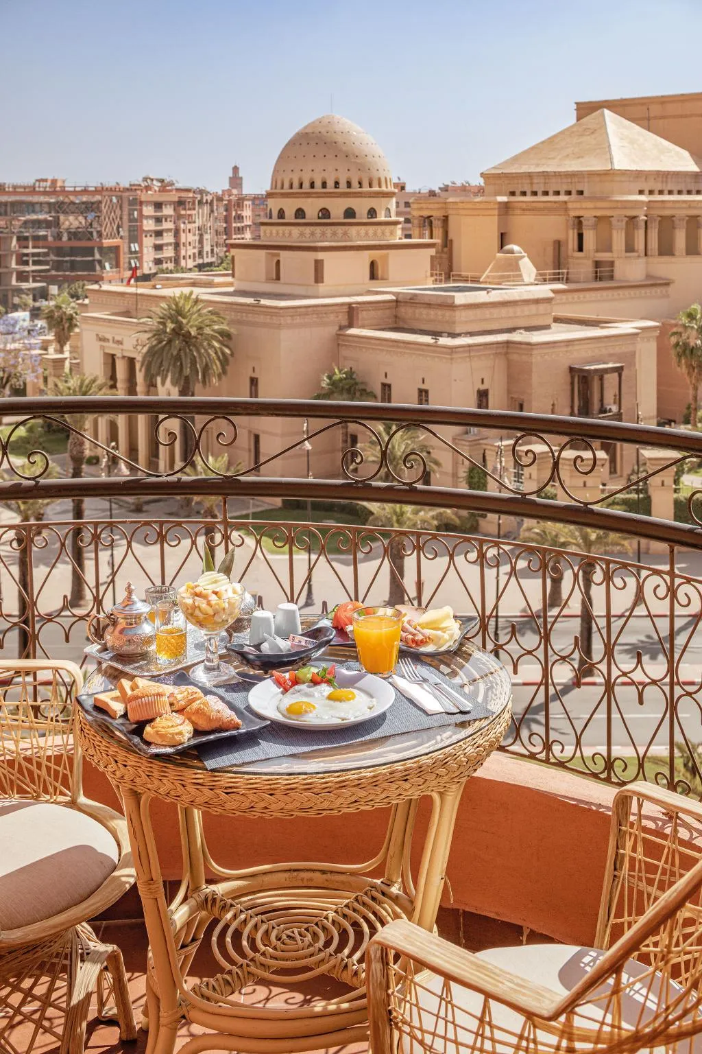 Terrace, Grand Plaza, Marrakech