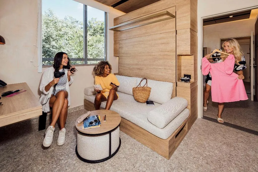 JUNIOR SUITE QUEEN SIZE BED Room, Motto by Hilton Tulum, Cancun Area