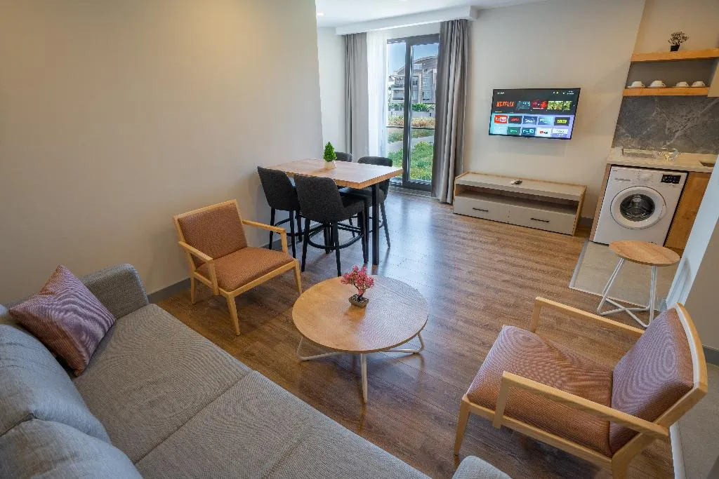 FAMILY ROOM DELUXE TWO BEDS Room, Lara Mari̇Ne Homes, Antalya
