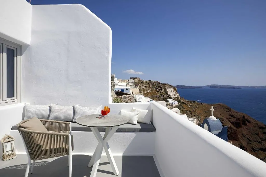Terrace, Marizan Caves & Villas, Santorini, Santorini